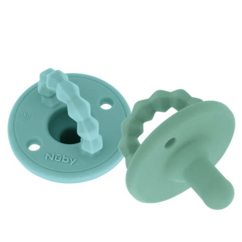 Silicone Softees Pacifier & Teether (2 Pack)