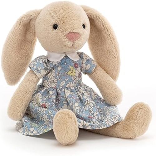 Jellycat Lottie Bunny Floral Stuffed Animal, 11 inches - Rabbit & Bunny Plush Toy - Classic Children's Gift