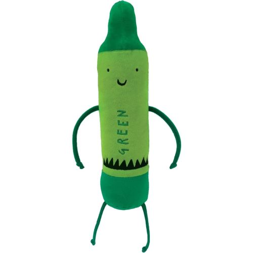 MerryMakers The Day The Crayons Quit Green Plush Toy,0 months to 100 months 12-Inch