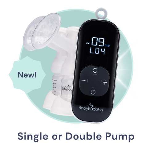 BabyBuddha® 2.0 New & Improved Breast Pump