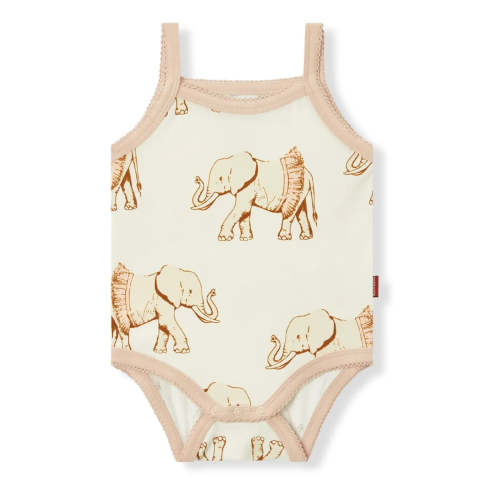 Tutu Elephant Stretch Sleeveless Onesie – Ali's Wagon