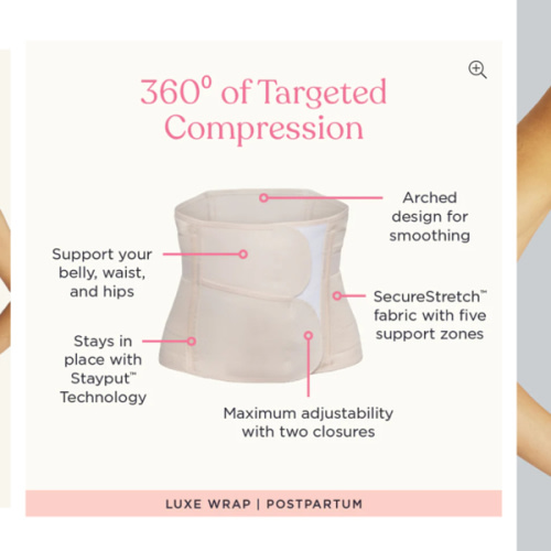 Luxe Belly Wrap - Postpartum Belly Wrap – Belly Bandit