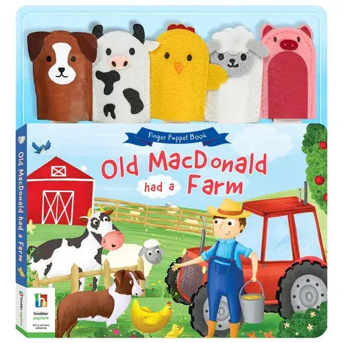 Old Macdonald Had A Farm Finger Puppet Book | Baby Bunting AU
