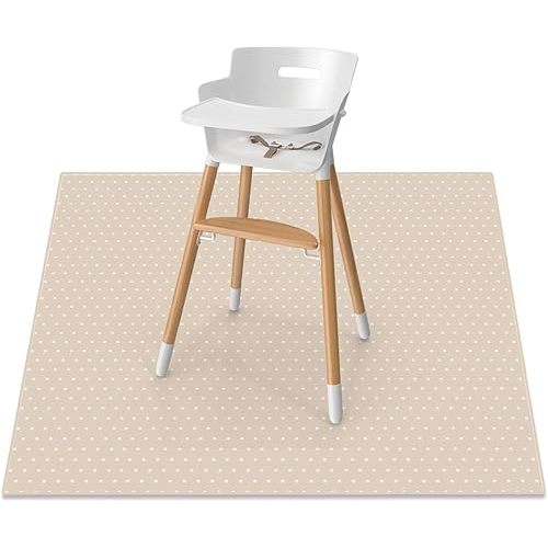WeeSprout Baby Splat Mat for Kids, Large 51” x 51” Floor Mat