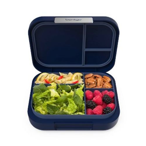 Bentgo Modern 4 Compartment Bento Style Leakproof Lunch Box - Dark Gray