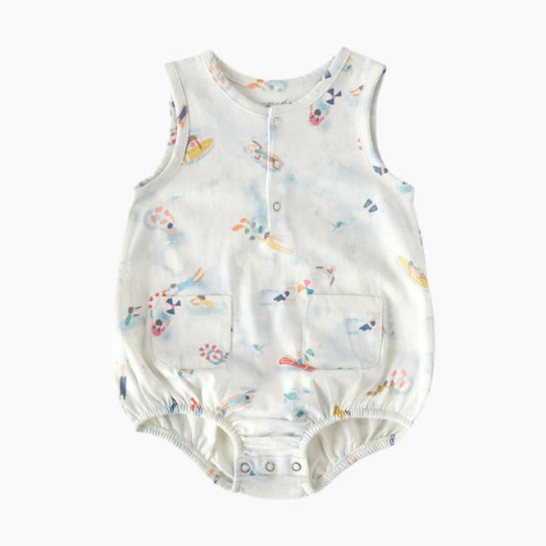 Pehr Sleeveless One-Piece - Surf, 3-6 M