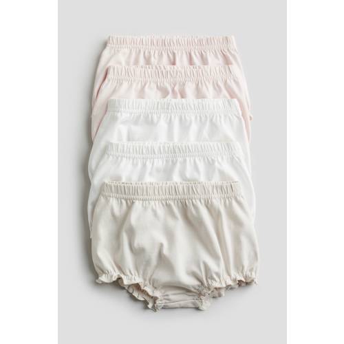 5-PACK COTTON JERSEY BLOOMERS