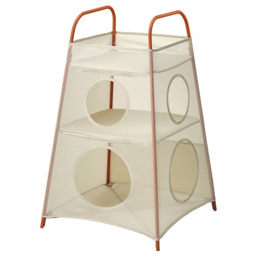 TIGERFINK Storage with compartments - beige/orange