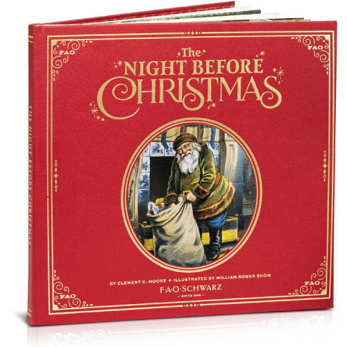 FAO Schwarz "The Night Before Christmas" Hardcover Classic Edition