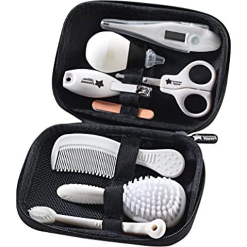Tommee Tippee Baby Healthcare and Grooming Kit, 9X Essential Newborn Care Items for Home and Travel, Wipe-Clean and Waterproof Travel Case : Amazon.com.au: Baby