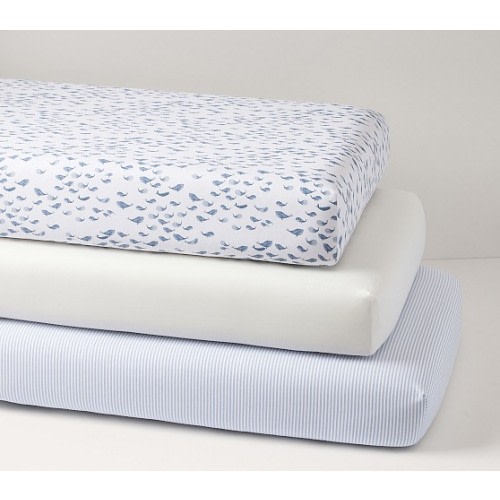 Jack Whale Crib Fitted Sheets - Set of 3 | Pottery Barn Kids