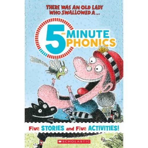There Was an Old Lady: 5-Minute Phonics - by Lucille Colandro (Paperback)