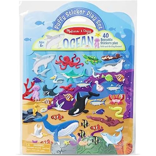 Puffy Sticker Play Set- Ocean