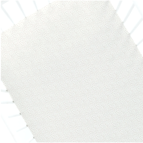 Silk Crib Sheet (Fawn Terrazzo)