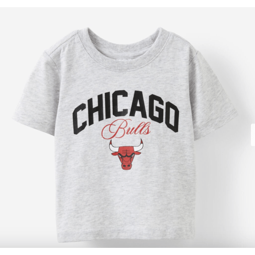 NBA Chicago Bulls Short Sleeve Graphic Print Tee