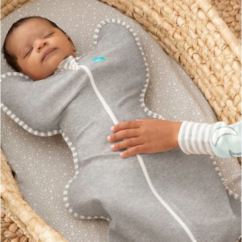 Swaddle Up™ 1.0 TOG (68-75°F) Gray Original Cotton