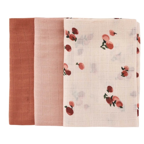 Buy Avery Row Muslin Squares Set Peaches at Well.ca | Free Shipping $35+ in Canada
