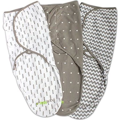 Swaddle Blanket, Adjustable Infant Baby Wrap, Soft Cotton in Ultra Grey - Baby Swaddle Blanket, Baby Swaddles 0-3 Months, Swaddle Blankets for Baby Boy, Baby Boy Swaddle, Baby Boy Swaddle Blanket