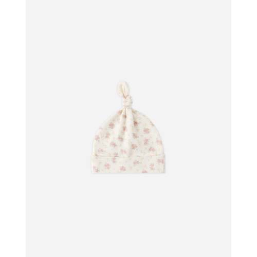 Knotted Baby Hat Flower Field