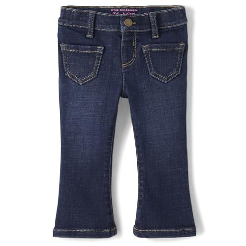 The Children's Place Baby Girls' Flare Denim Jeans