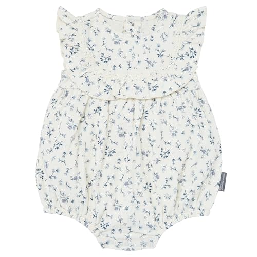 Modern Moments by Gerber Baby Girls Ruffle Bodice Bubble Romper
