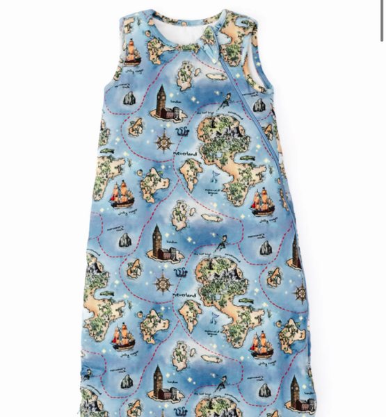 Neverland Bamboo Sleep Sack – Little Crowns & Capes