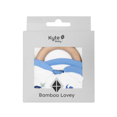 Lovey in Blueberry with Removable Teething Ring