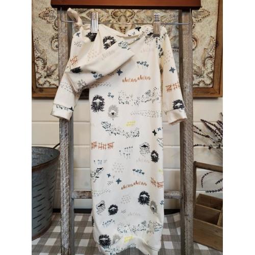 Baby Gown - Little Lamb - DBC Baby Bedding Co