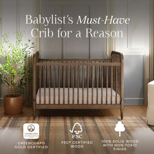 Liberty 3-in-1 Convertible Spindle Crib – Namesake