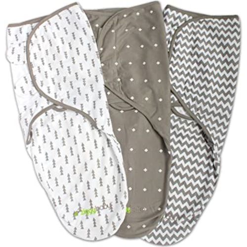 Swaddle Blanket, Adjustable Infant Baby Wrap, Soft Cotton in Ultra Grey - Baby Swaddle Blanket, Baby Swaddles 0-3 Months, Swaddle Blankets for Baby Boy, Baby Boy Swaddle, Baby Boy Swaddle Blanket