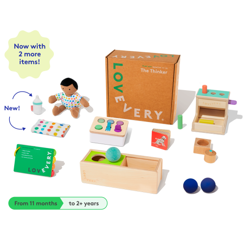 Lovevery The Thinker Play Kit | Toys for 11- Month and 1-Year-Olds