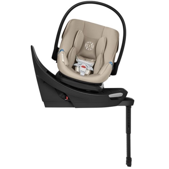 CYBEX Aton G2 Swivel with Load Leg Base | Color: Almond Beige