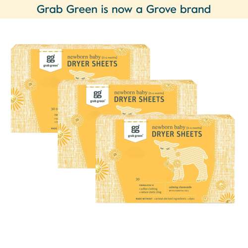Newborn Baby Dryer Sheets - 3 Pack - Chamomile
