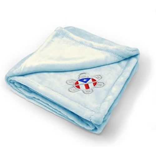 Nursery Bedding Baby Blankets for Boys & Girls Puerto Rico Flag Sol Taino A