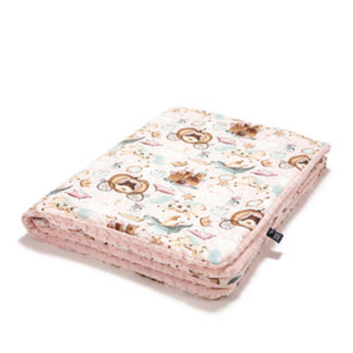 TODDLER BLANKET- PRINCESS - POWDER PINK – lamillou.ca