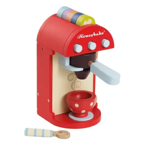 Brands We Love Wooden Toy Coffee Machine & Pods by Janie and Jack