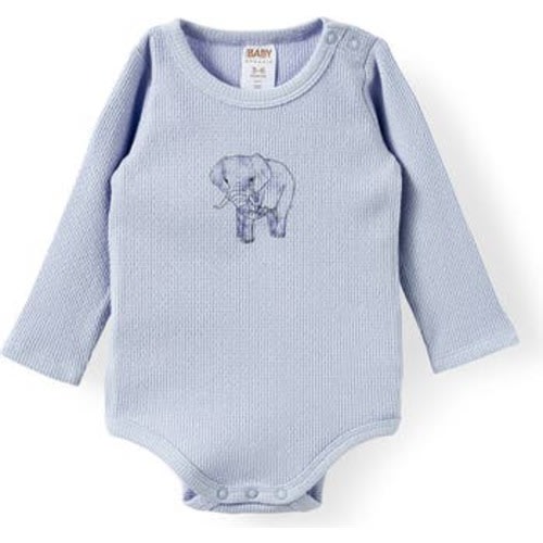 Organic Pointelle Long Sleeve Bubbysuit, 0-3M