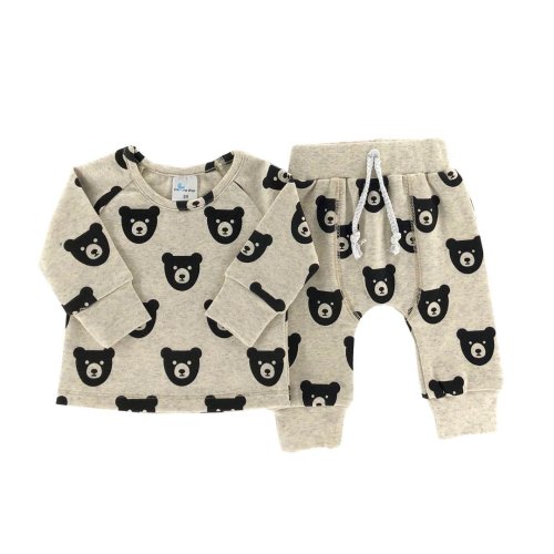 Oatmeal Bear Lounge Set
– Little One Shop Co.