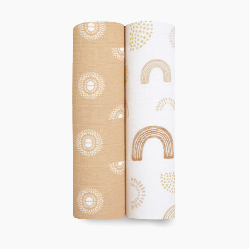 Aden + Anais Classic Cotton Muslin Swaddles (2 Pack) - Keep Rising