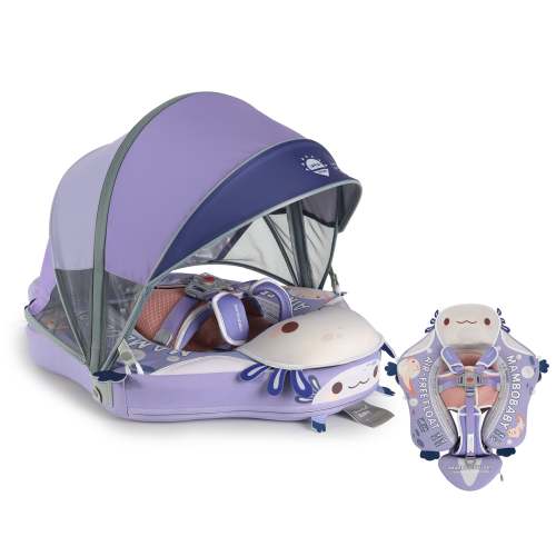 Mambobaby Pool Float Salamander with Canopy