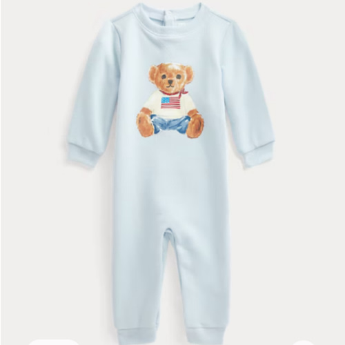 Polo Bear Fleece Coverall