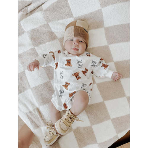 Jesus Loves You Beary Much Bubble Jumpsuit – OUR HOUSE ABOVE
