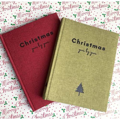 Christmas Memory Book, Christmas Baby Book, Christmas Photo Album, Baby's First Christmas, Baby Book, Memory Book, Scrapbook, Christmas