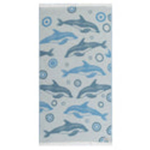 Dolphin Bubbles Kids Towel | Sand Cloud