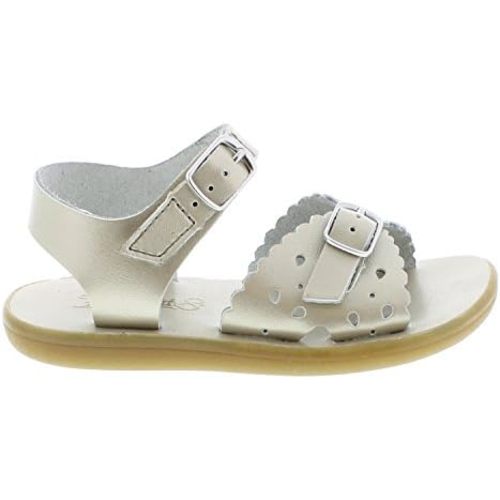 FOOTMATES Ariel and Eco-Ariel Waterproof Sandals for Girls and Boys with Slip-Resistant, Non-Marking Outsoles and Strap Closure for Infants, Toddlers, and Kids Ages 0-12