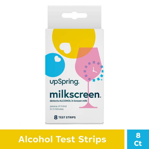 UpSpring Milkscreen Breastfeeding Alcohol Detection Test Strips, 8 Ct
