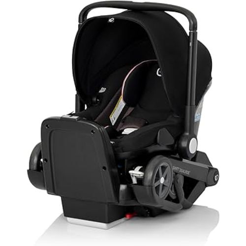 Evenflo Shyft DualRide Infant Car Seat and Stroller Combo (Ayer Pink)