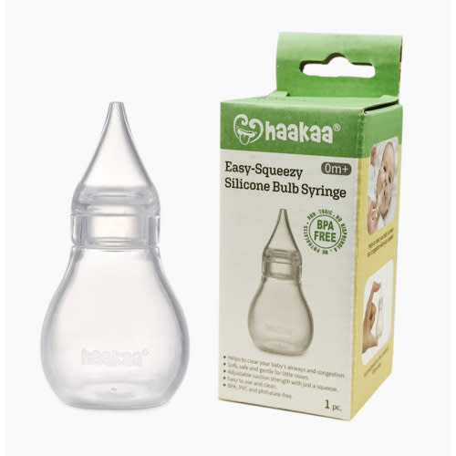 Haakaa Easy-Squeezy Silicone Bulb Syringe | Babylist Shop
