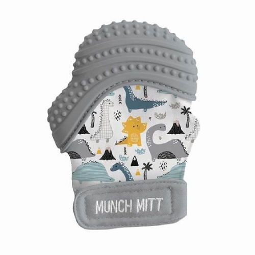Malarkey Munch Mitt Teething Mitten Darling Dinosaurs
