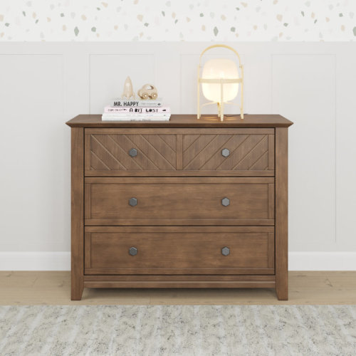 Child Craft Atwood Convertible Crib, Dresser and Dressing Kit 3-Piece Nursery Set